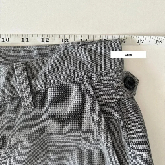 7 For All Mankind Shorts Mens 30 Grey Cargo Classic Fit Casual Preppy Summer - Picture 13 of 14